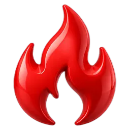 brandundwasserschaden.at – Symbol Brandschaden